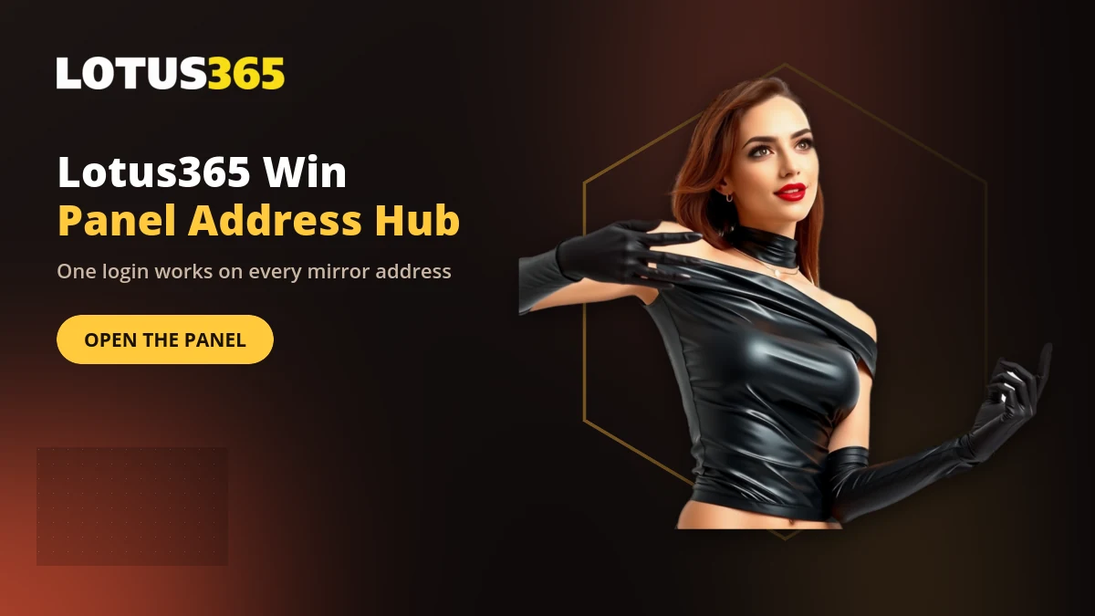 Lotus365 win sportsbook address guide showing the mirror login and account access route